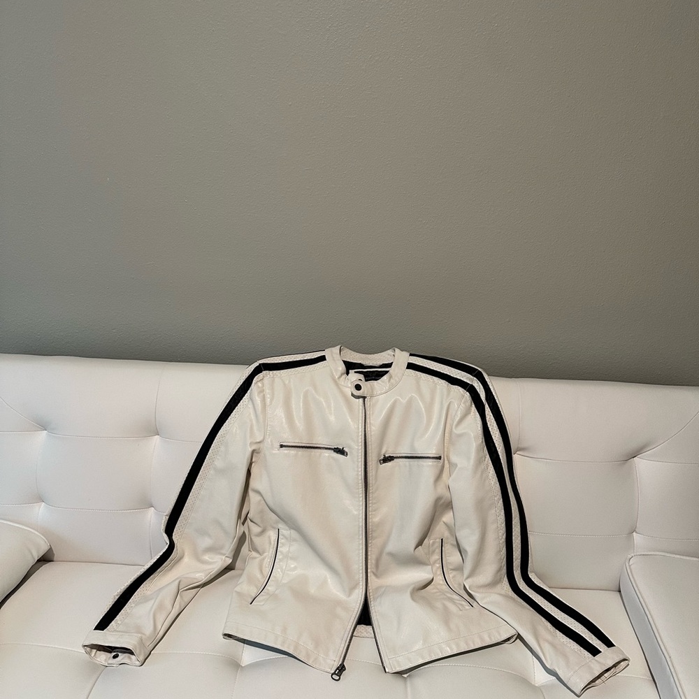 White Wilson Leather Jacket
